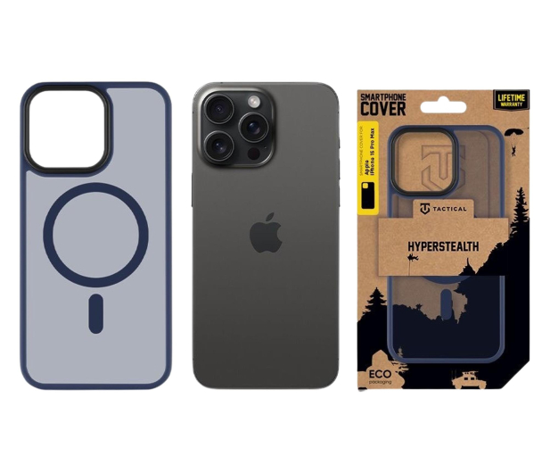 Tactical MagForce Hyperstealth Kryt pro Apple iPhone 15 Pro Max Deep - 1514062 - zdjęcie 3